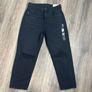 American Eagle Outfitters Black Mom Jeans